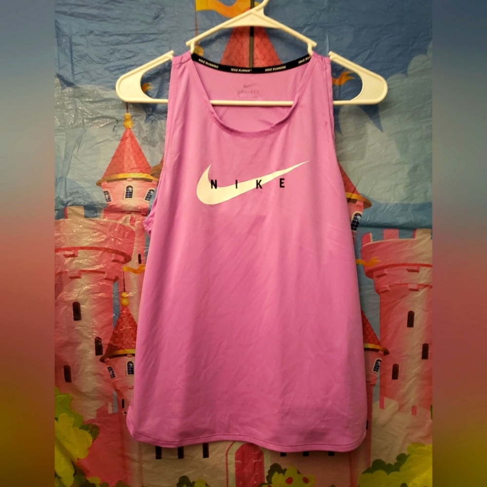Small Pink Nike Dry Fit Tank Top